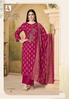 Zarina Edition 15 By Alok Viscose Printed Online Dress Material Wholesale